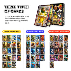 Tintinwiwigo rare blue-back cards help classify finds and enable exchanges.