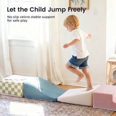 Tiny Land climbing blocks wedges for versatile, creative routes