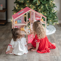 Tiny Land wooden dollhouse durable construction for long-lasting play