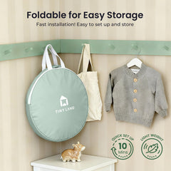 Tiny Land Play Tent spacious interior for 2-3 kids.