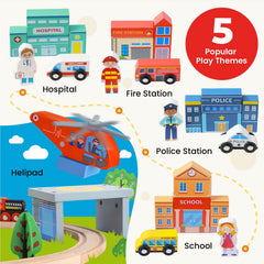 Tiny Land non-toxic wood and safe finishes support peaceful long play