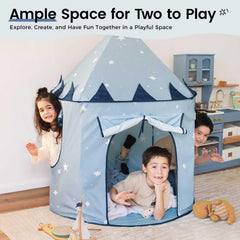 Tiny Land Toddler Tent open entrance facilitates easy access.
