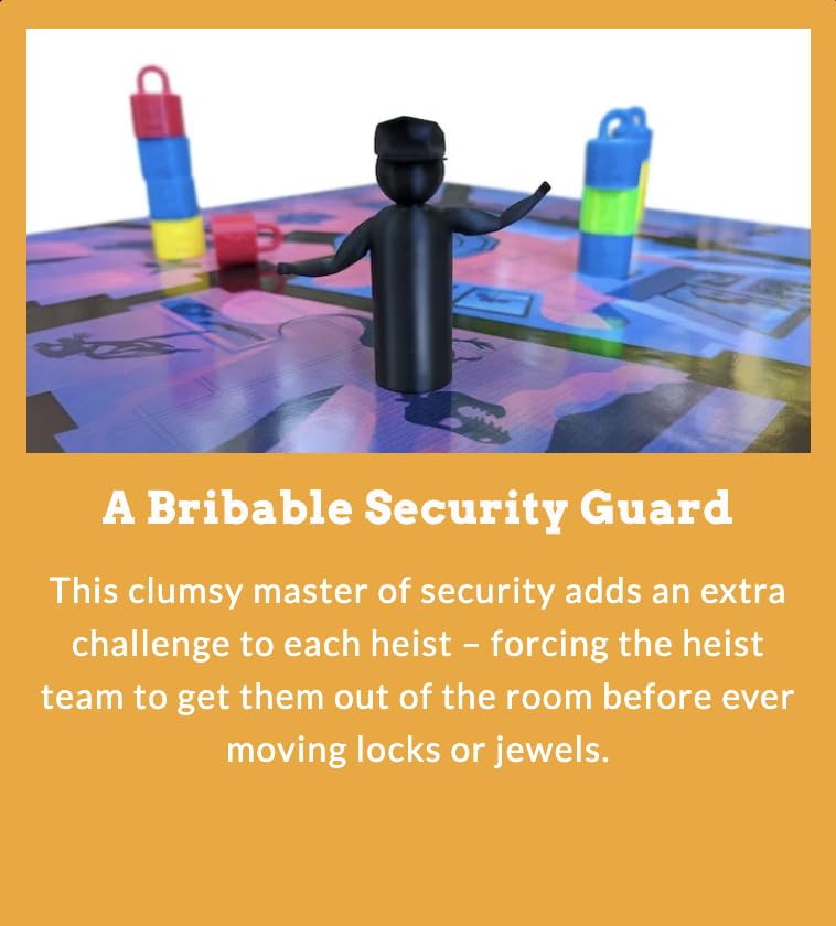 Tiny Laser Heist cooperative setup encourages quick, shared decisions