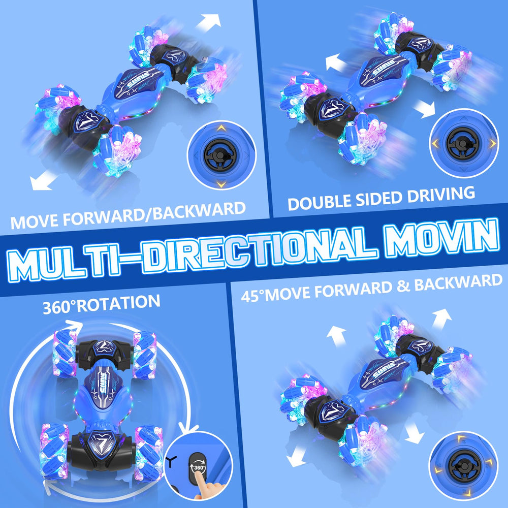 TinyFunz rc-car drift action music vibrant lights boost excitement