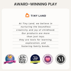 Tiny Land materials emphasize safety and sustainability for eco-conscious families.