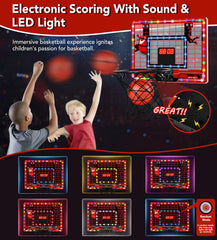 Tinytrek inner LED strip highlights scores during quick home scrimmages.
