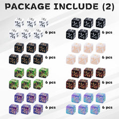 Tinzum MTG shield dice for clear counters during play