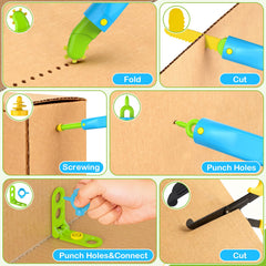 Tiocky safe cardboard cutter designed to prevent slips.