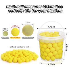 TiopLior Nerf Rival ammo pack in yellow, ideal for quick reloads