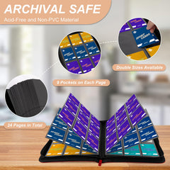 TiopLior penny sleeve-compatible pockets help protect fragile cards.