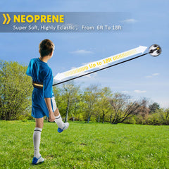 TIPKITS trainer supports ball sizes 3–5 for flexible practice sessions.