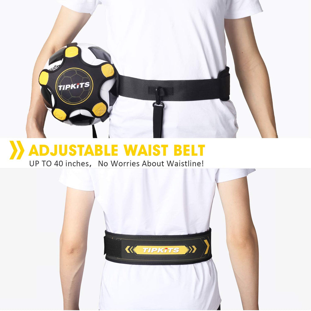 TIPKITS neoprene pentagonal wrap securely grips the ball for steady control.