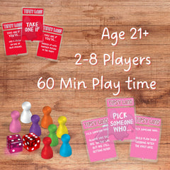 Durable pieces from Tipsy Land Original Edition withstand many rounds.