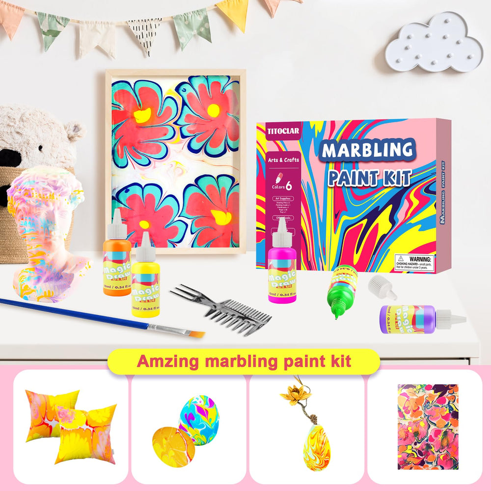 Gift-ready Titoclar art kit for birthdays and celebrations
