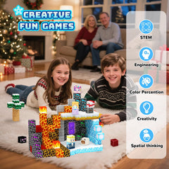 Titoclar Winter Blocks ideal gift for ages 3-10 at home or school.