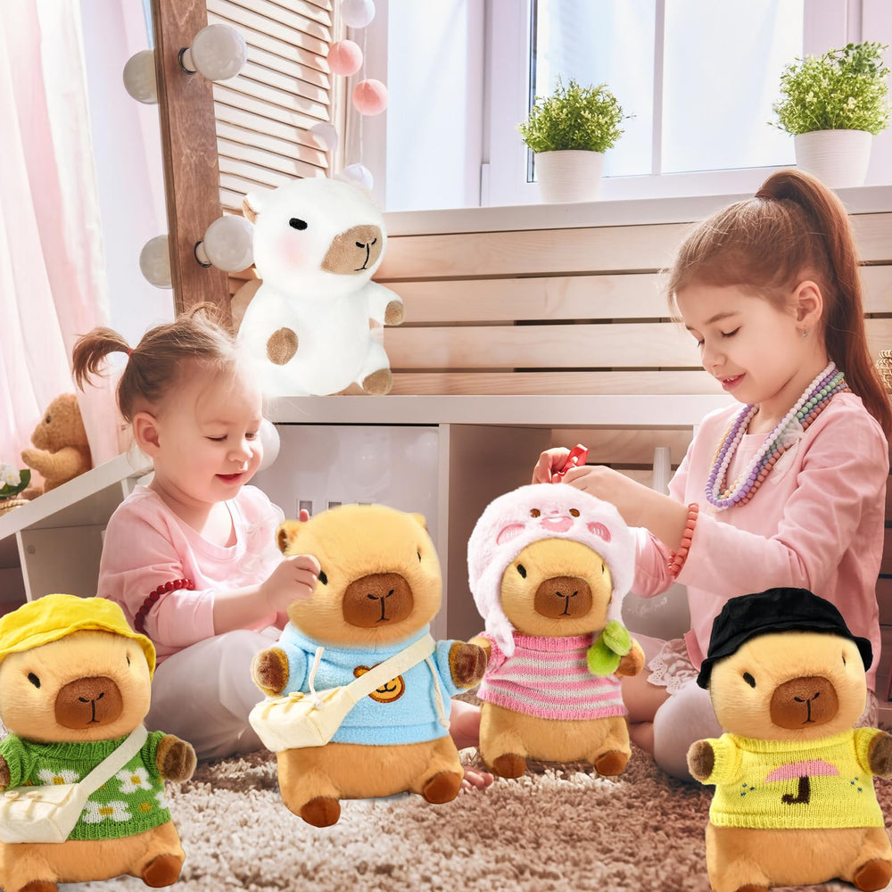 TITQWOP capybara plush dress-up play encourages creativity