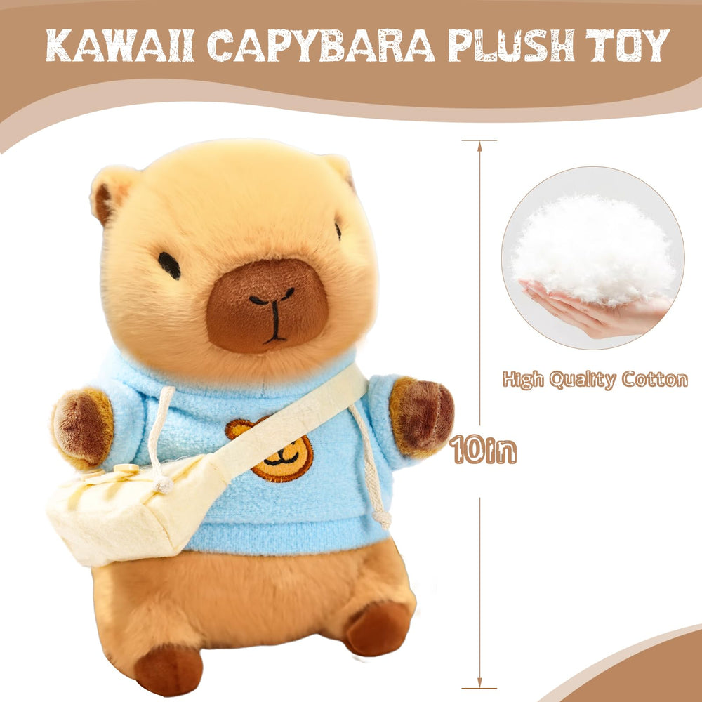 TITQWOP capybara plush sweaters set for mix-and-match outfits