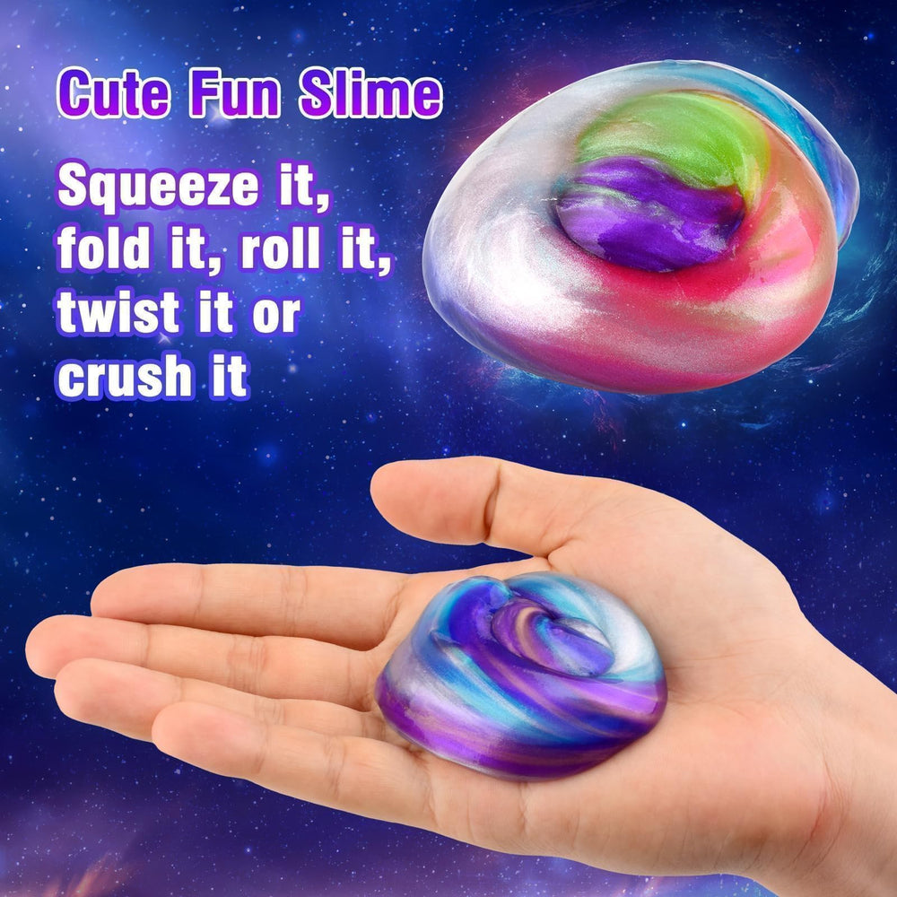 TITRITH stretchy galaxy slime balls encourage creative, hands-on play