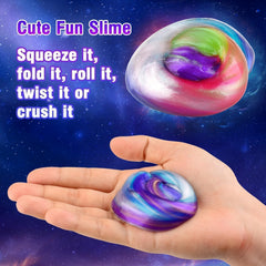 TITRITH stretchy galaxy slime balls encourage creative, hands-on play