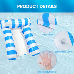 TIWISSES hammock headrest for extra comfort while floating.