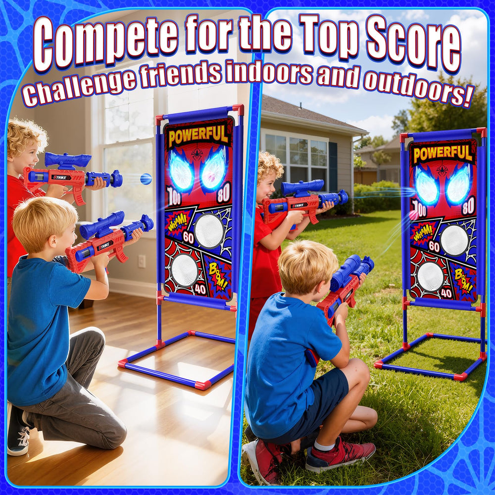 Tiyvnsi comfortable grips help small hands aim easily.