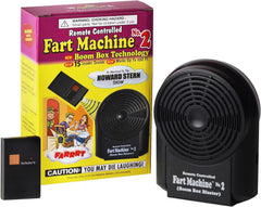 T.J. Wisemen, Inc. Fart Machine 2 base with boom box boosts bass and realism.