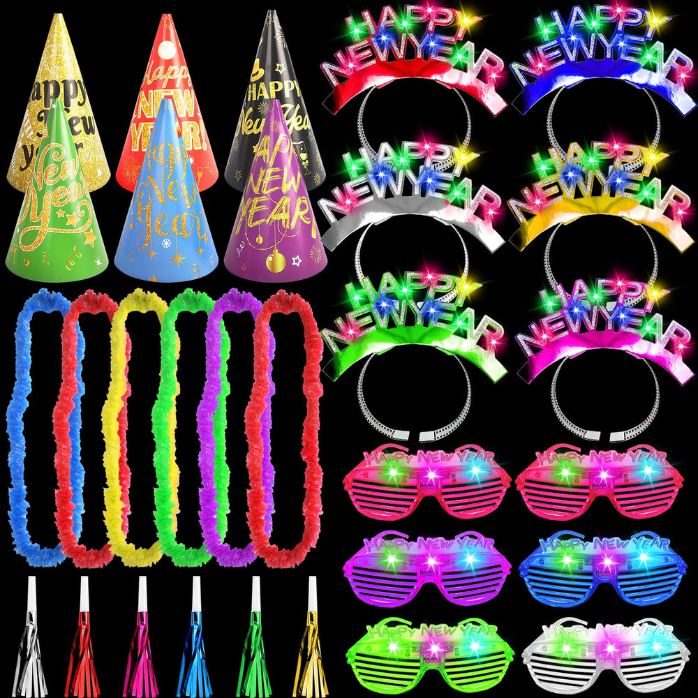Tkifoda New Year’s Eve cone hat for festive photos
