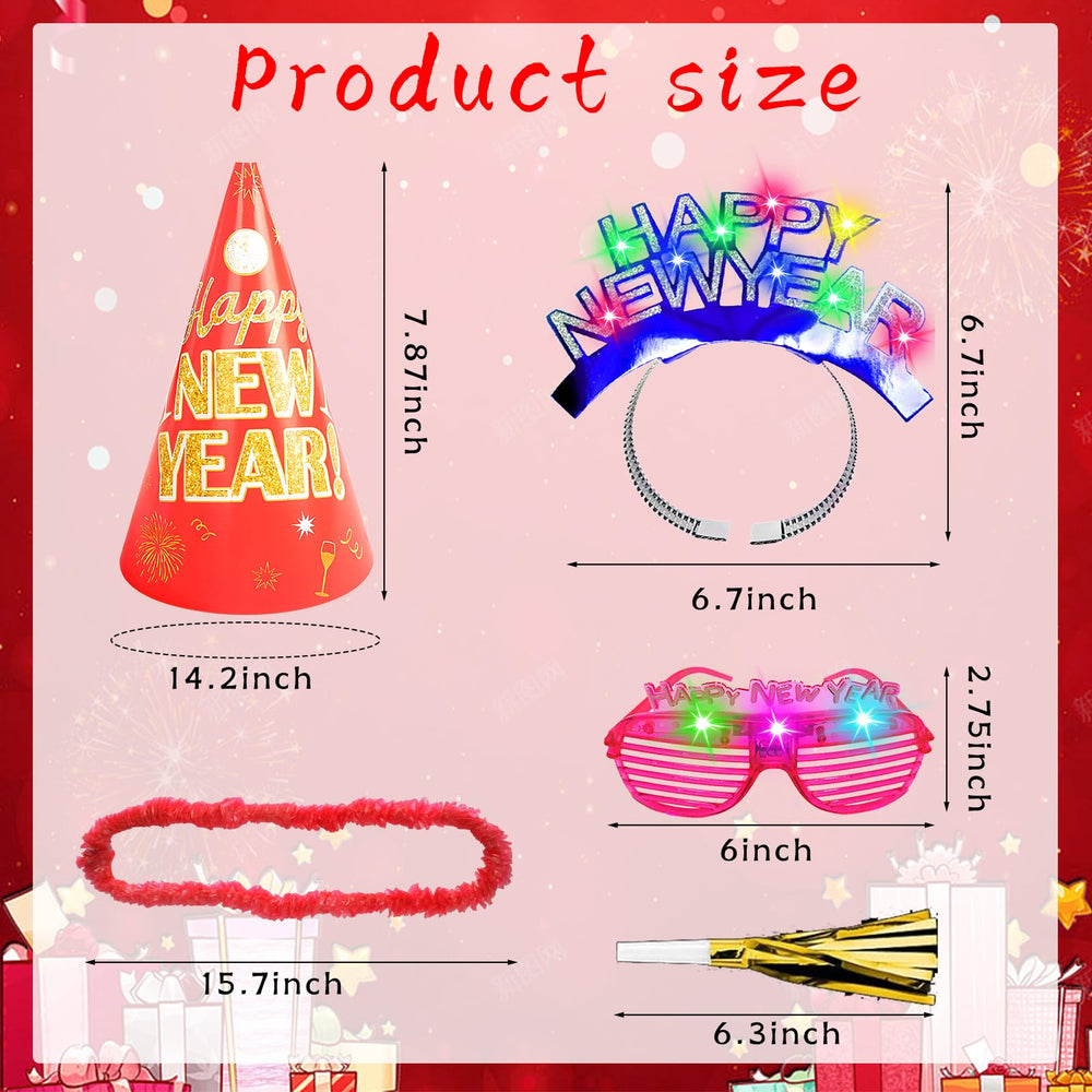 Tkifoda New Year’s Eve headband for celebrations