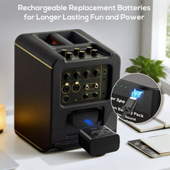 TKTKMETA Type-C fast charging port enables quicker top-ups.