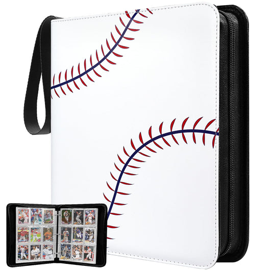 TLAZZ 990 Pockets binder front cover highlights durable PU leather for long-lasting storage.