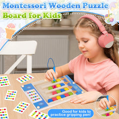 TMGOT color-recognition puzzle cards support color learning and thinking.