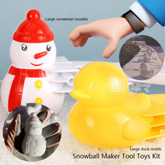 TMIXIU Blue Snow Shovel speeds snow cleanup during winter fun.