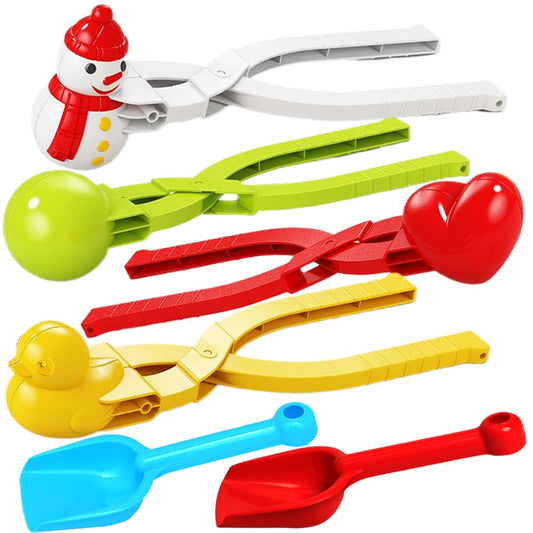 TMIXIU Snowball Maker Kit creates quick, round snowballs for outdoor play.