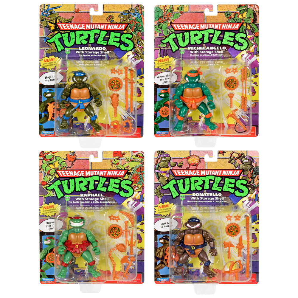 TMNT Leonardo figure in heroic pose for display and play.