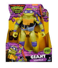 TMNT Donatello 12-inch giant figure front view for bold shelf display.
