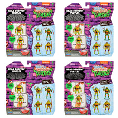 TMNT Head Droppin' Turtles four-figure set for collectible display