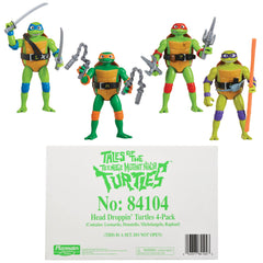 TMNT Head Droppin' Turtles weapons included for authentic play scenarios