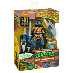 TMNT Leonardo battle pose connected to other bases for dioramas