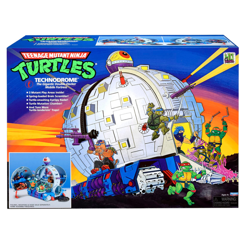 TMNT Master Mutant Command Center oversees the action