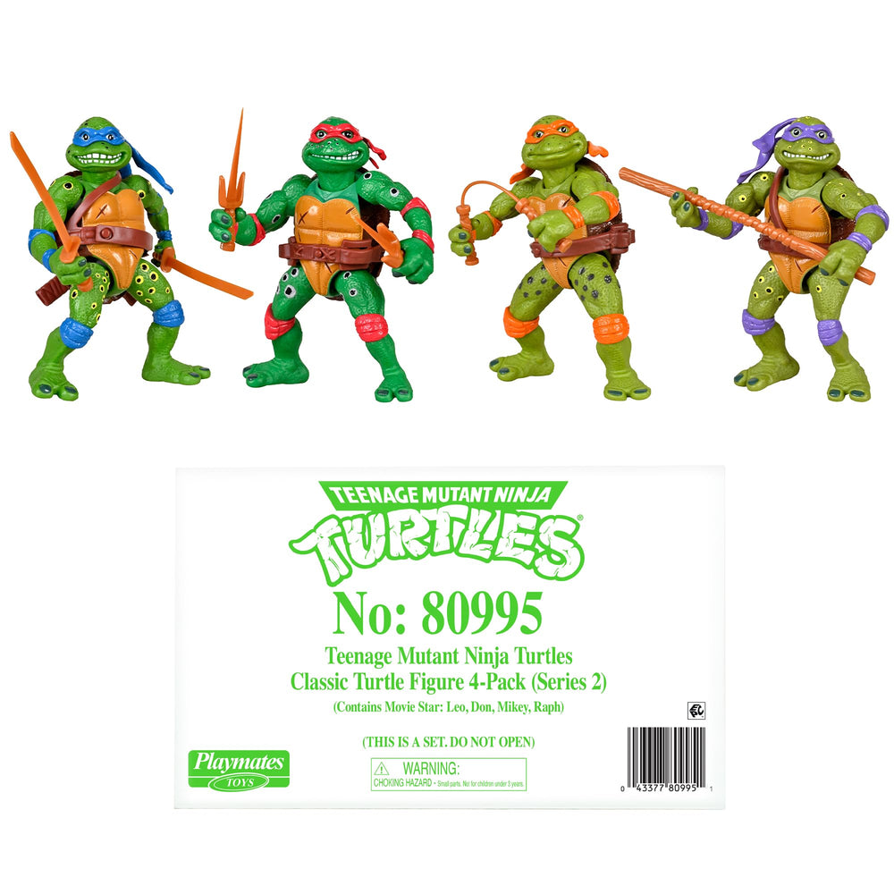 TMNT Micro Mutant weapons rack included for authentic TMNT battles.