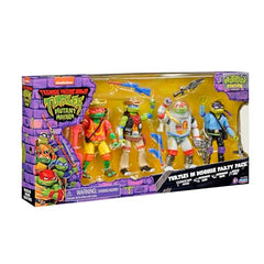 TMNT Movie Turtles in Disguise Party close-up shows authentic disguise details.