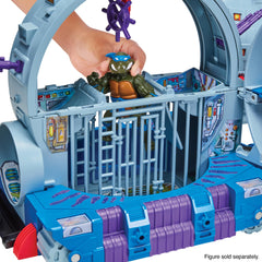 TMNT Mutant Jail Cell holds captured figures during battles