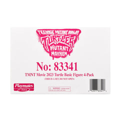 TMNT Mutant Mayhem 4-pack ready for battle play