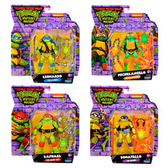 TMNT Mutant Mayhem Raphael figure in dynamic pose