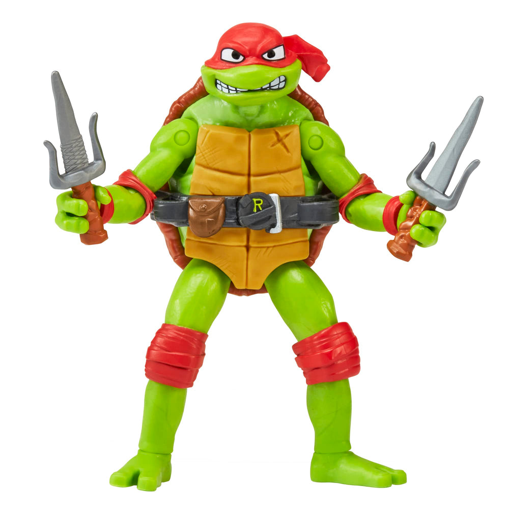 Raphael detail sculpt shows textured armor and bold colors for authentic appearance.