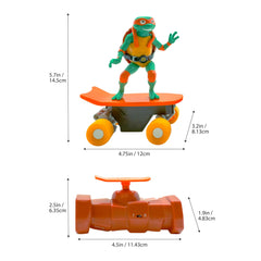 TMNT portable RC toy for travel and on-the-go fun.
