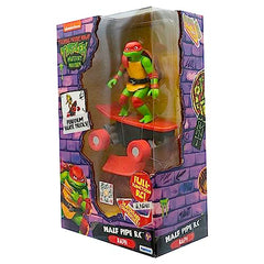 TMNT collectible figure with trick-ready board for imaginative battles.