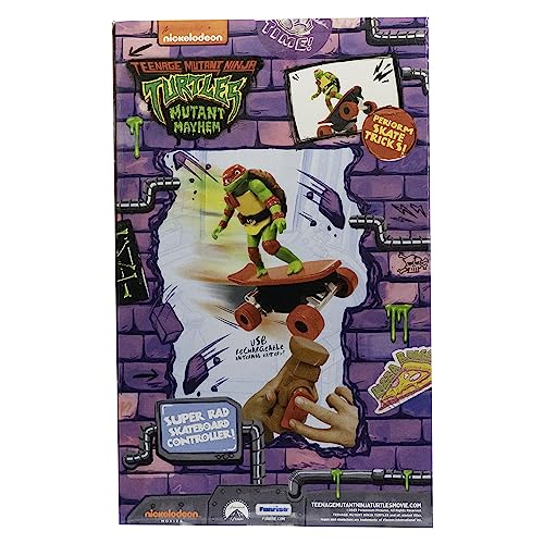 Portable TMNT RC toy ready for on-the-go play sessions.