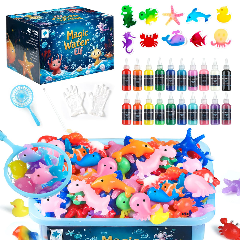 TMOL Magic Water Elf Kit contents shown for hands-on creative play.
