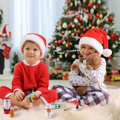 Tngan Christmas nesting dolls Santa style, seasonal decor